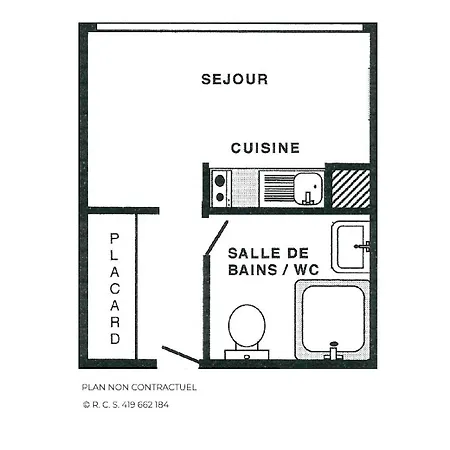 Combes - 2 Personnes Aux Pieds Aux Menuires Mae-6024 سان-مارتن-دي-بيفيل